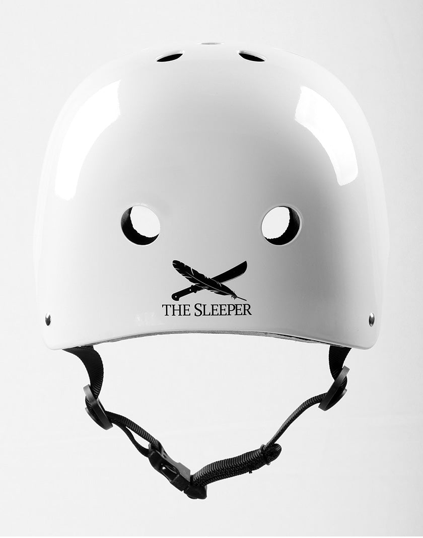GAIN HELMET, L-XL, GLOSSY WHITE