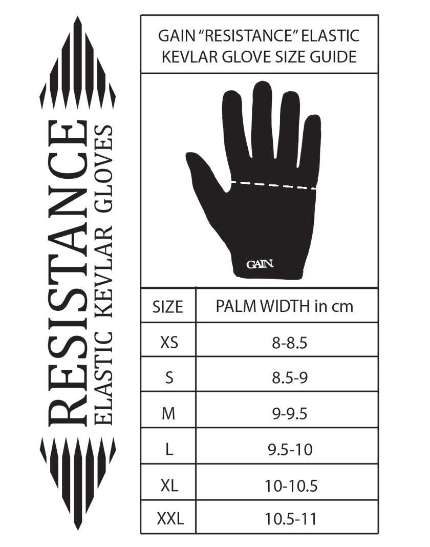 Large Kevlar Black Gloves