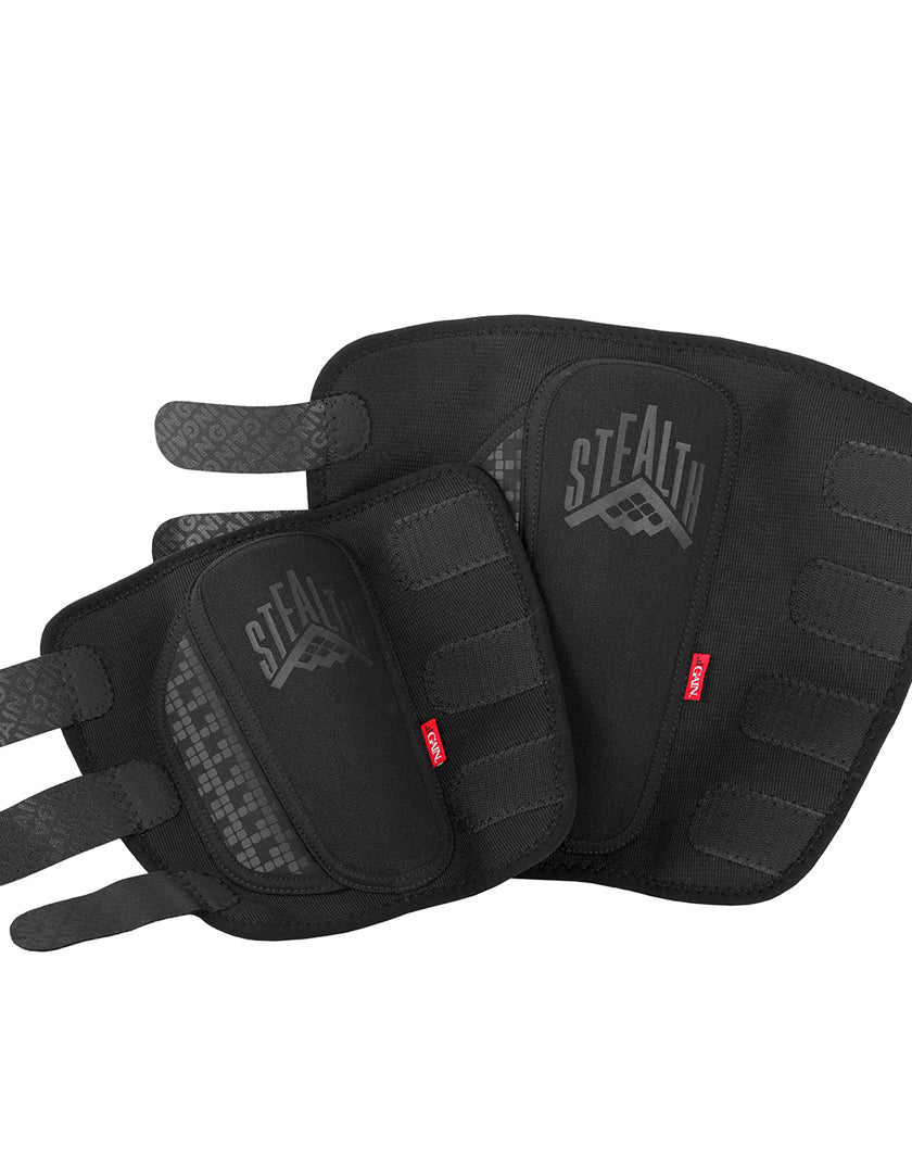 GAIN Velcro strap STEALTH SHIN GUARDS