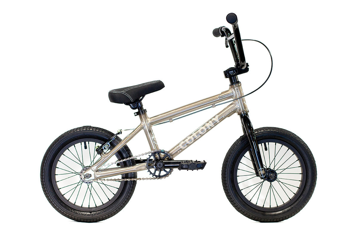 Colony Horizon 16" Micro Freestyle Bike Clear Polished