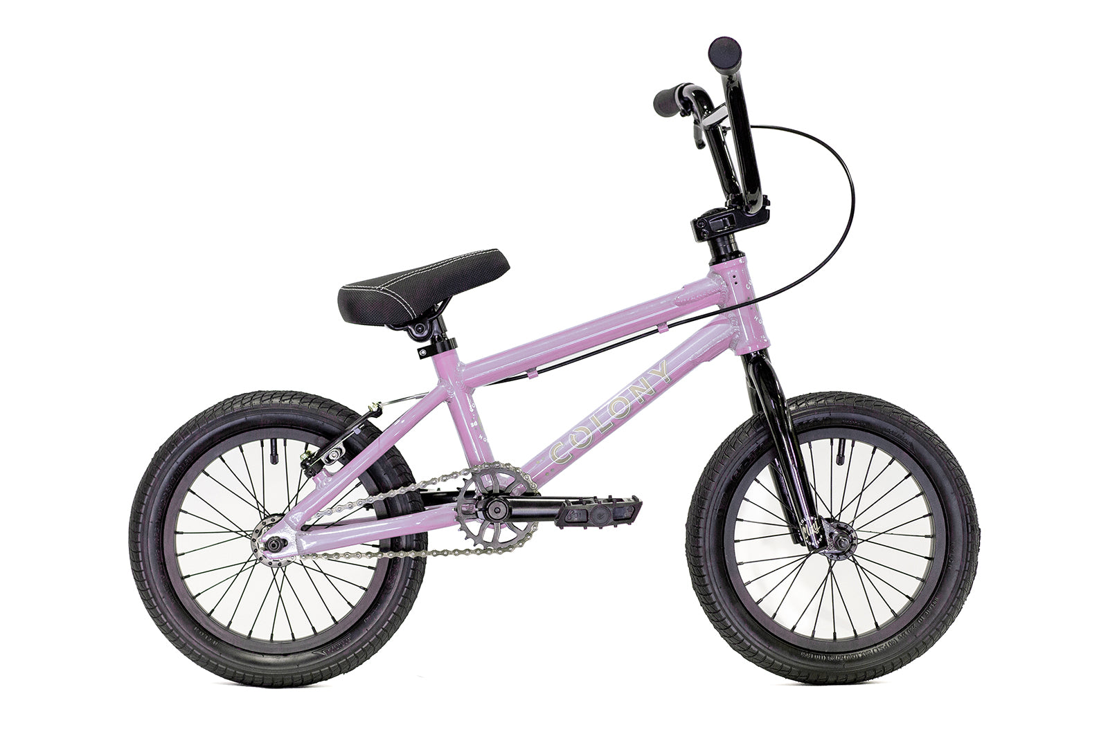 Colony Horizon 14" Micro Freestyle Bike Clear Pink
