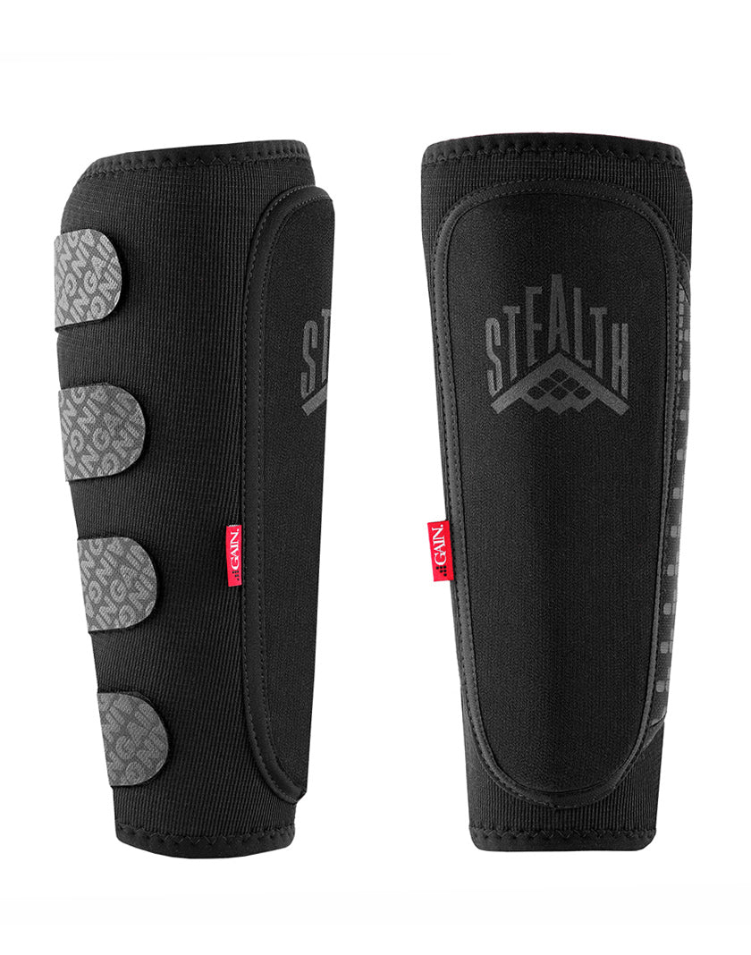 GAIN Velcro strap STEALTH SHIN GUARDS
