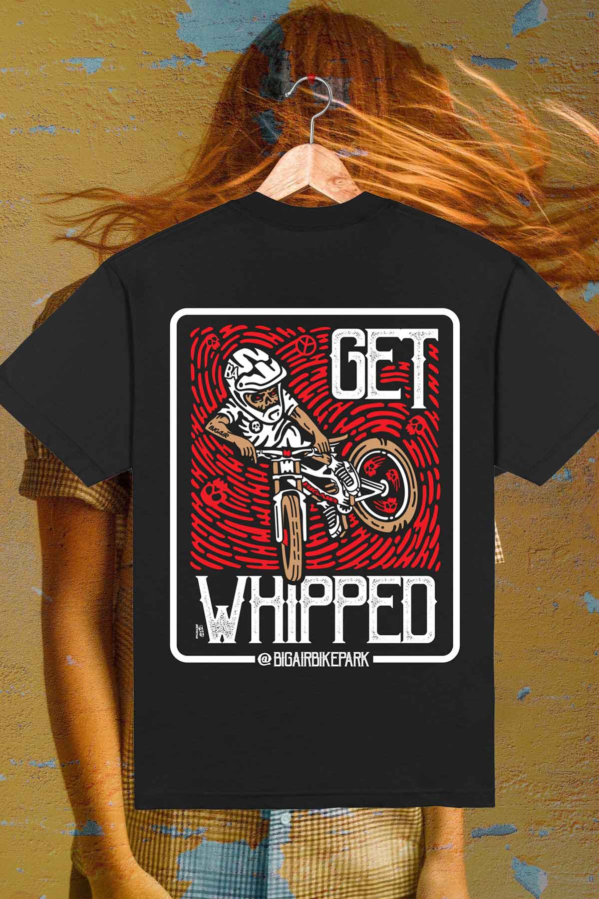 Big Air Indoor Bike Park Get Whipped Black t-shirt Brookvale