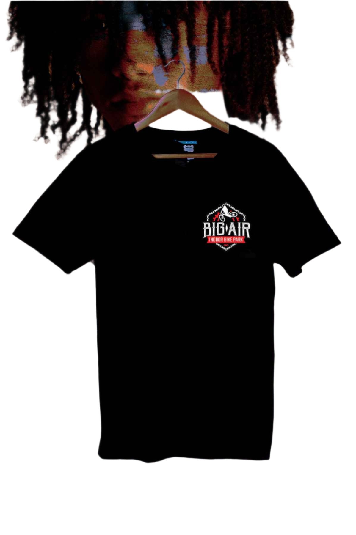 Big Air Indoor Bike Park Brookvale Black logo t-shirt BMX