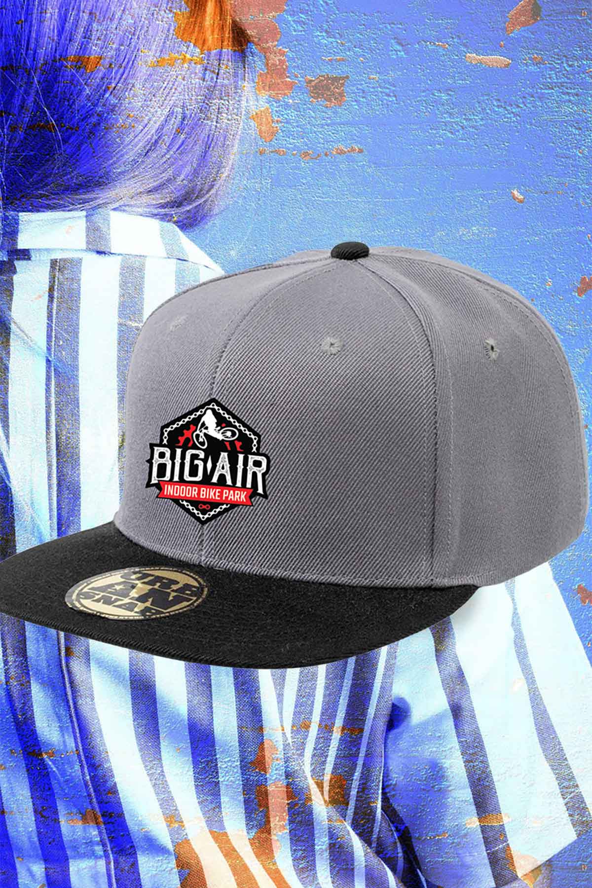 Big Air Indoor Bike Park hat caps Sydney