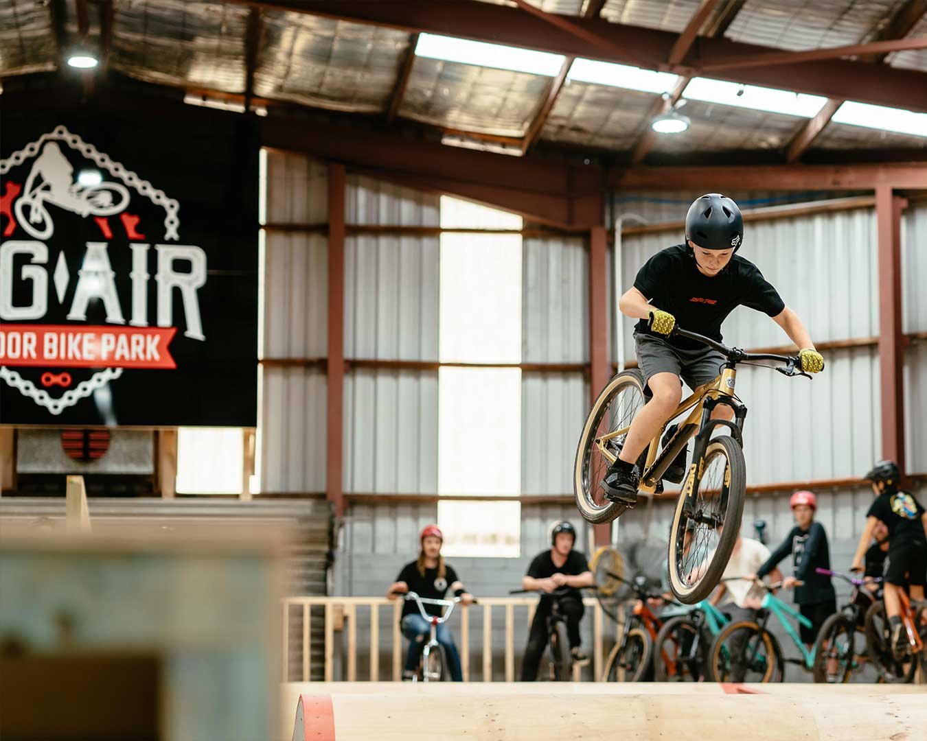 Big Air Indoor Bike Park Brookvale BMX & MTB Heaven in Sydney
