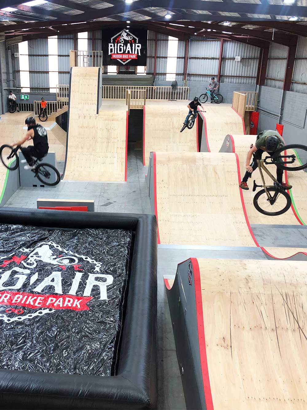 indoor bike park near me